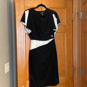 Ralph Lauren Black and white dress